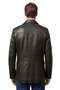 Adrian Black Lined Buttoned Men's Genuine Leather Classic Jacket - 5