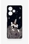 Infinix Hot 30 Compatible Space Astronaut Patterned Silicone Case - 2