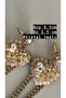 Crystal Stone/Powder Pink Heart Earrings - 3