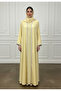 Floral Trim Abaya | Nida Fabric