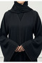 Braided Accent Abaya|Nida Fabric - 2