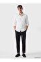 Ozmarka New Season Brown Regular Fit Striped Dobby Men's Shirt - 2