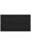 Sink Cabinet with Built-in Basin Black Engineered Wood - 8