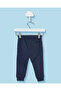 Infant Boys Navy Bear Track Pants - 4