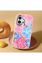Pink Silicone Case with Shock-Absorbing Camera Protections, Compatible with iPhone 16 - 2