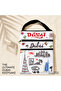1 Dubai landmark printed canvas messenger bag with front pocket zipper travel souvenir shoulder bag (pattern shipped randomly) W575 - 2