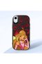 Black Silicone Case with Shock-Absorbing Camera Protections Compatible with iPhone Xr