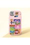 Redmi 9C/10A Compatible Shock-Absorbing Camera Protected Pink Silicone Case
