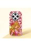 Redmi A4 Compatible Shock-Absorbing Camera Protected Pink Silicone Case