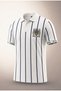Bull Logo Polo Collar Men's T-Shirt & Jersey White Navy Blue