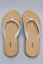 Embroidered Strap Flip-Flops - 5