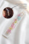 Zircon Stone Colorful Flower Figured Hair Accessory Hair Clip 10 Pack - 2