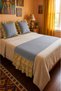 Bedspread Alternative 2-Piece Runner Set with Pillows Pique Alternative Runner Set Vintage Bohemian Design New Product - 5