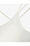 Laser Cut Seamless Cross Strap Ghost Bra Ecru - 6