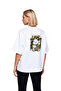 Forced to Be Lucky Cat Printed Women's Oversize T-Shirt