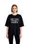 Today Is Painful, Tomorrow Is Strong Printed Women's Oversize T-Shirt