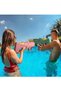 Electric Water Gun for Adults and Children, 600 ml Water Tank, Max 39 ft Range, Perfect for Outdoor Games and Parties (RED) - 4