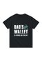 Men's Dad Humor Wallet Closed Printed Short Sleeve Relaxed Cut Cotton T-Shirt Casual Modern Stylish Elegant - 2