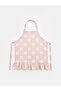 Lcw Home Pink Bow Patterned Women's Kitchen Apron - 2