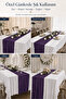 Bohemian Crinkled Look Tablecloth and Runner Set of 2 – with Different Options, for Dinners, Promises, and Special Occasions - 5