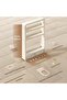 Spice Rack and Kitchen Storage Organizer - 3-Tier Kitchen Shelf with Drawers and Hooks for Spice Jars, No-Drill Adhesive Wall Mount for Home Organization - 4