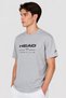 Men Sportswear Fit Short Sleeve Outdoor T-Shirt, Light Grey - 3