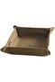 foldable khaki storage tray