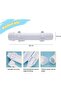 Sushi mold set (2 pieces), rice ball mold, suitable for parties, white. - 2