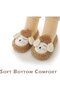 2 pairs baby non-slip cartoon socks. - 3