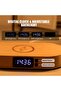 Bedside lamp with 10W wireless charger clock. - 4