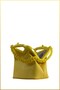 Shin Women's Patterned Scholarship Hand and Shoulder Bag - Yellow - 3