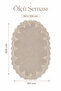 Mink Lace Non-Slip Sole Bath Mat Lace-Up Washable Bath Set Akira - 5