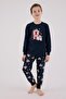 Garson Boy's Family It's Movie Time 100% Cotton Long Sleeve Pajama Set - 4