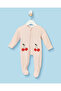 Baby Girls Pink Polar Fleece Button Front Sleepsuit Set (2 Piece) - 2