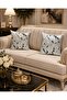Roselya Embroidered Throw Pillow - 4