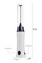 Adjustable Rechargeable Milk Frother with 3 Speed Settings, USB Charging, Stainless Steel Whisk for Coffee, Latte, Cappuccino & Hot Chocolate - 5