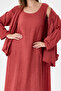 Burgundy Italian 100% Linen Embroidered Mesh Jacket Linen Suit Size 38 - 44 - 6