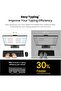لوحة مفاتيح وماوس لاسلكيان من سيميتك، لوحة مفاتيح كمبيوتر محمول عالية الجودة EasyTyping KF10، اضغط على المفاتيح بسهولة ودقة - 3