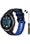 حزام متوافق مع ساعة Garmin Forerunner 965 - حزام ساعة بديل من السيليكون الناعم لـ 96 - 2
