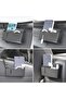 Car Seat Gap Storage Box, Multifunctional Center Console Organizer, Built-In Phone Holder and Eyegla - 7