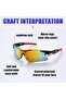 2 UV400 unisex cycling glasses. - 4