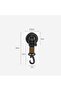 Hook Daily Necessities Suction Cup 4- Super Suction Cups Suitable Smooth Glass Maximum Weight Capacity 10kg ABS Material Suitable Camping Cars - 4