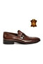 Brown Leather Sole Genuine Leather Men's Classic Shoes 0101048 m - 3