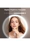 10x Large Lighted Makeup Mirror, Rechargeable 8" Height Adjustable Vanity Mirror, 1x/10x M - 4