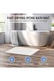 Stone Bath Mat for Bathroom,Diatomite Bath Stone Mat Super Absorbent Quick Drying，Non-Slip Sto - 3
