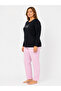 Plus Size Women's You'R Beatiful Pattern Seasonal Pajama Set - 2