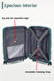 Ozone Expandable PP 3PCS Set (20/24/28) Luggage, Hard Shell, Unbreakable, Combination Lock, Suitcase - 3