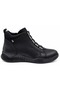 Pege Genuine Leather Non-Slip Sole Orthopedic Women's Boots Black - 2