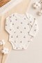 Baby Girl Cherry Patterned 7-Piece Hospital Discharge Set Cotton Organic Newborn Outfit Gift - 4