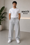 Men's Sweatpants Set of 3 Black Gray Navy Blue Comfort Fit Anti-Sweat - 6